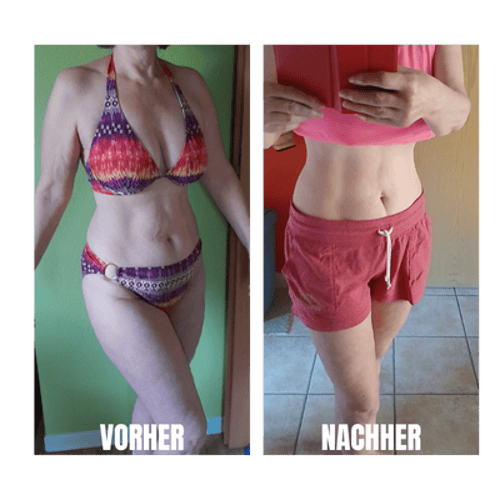 Vorher-Nachher-Vergleich von Silvi