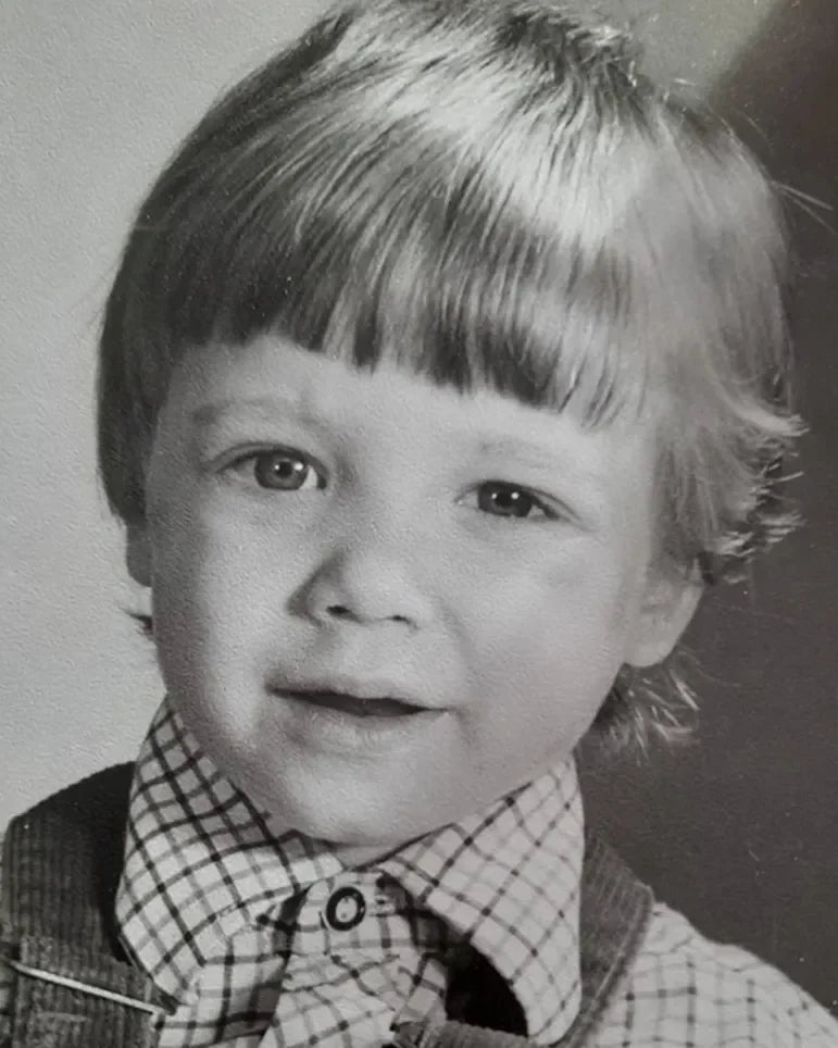 Daniel Wunderlich als kleiner Junge